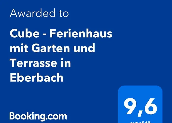 Cube - Ferienhaus mit Garten und Terrasse in Eberbach